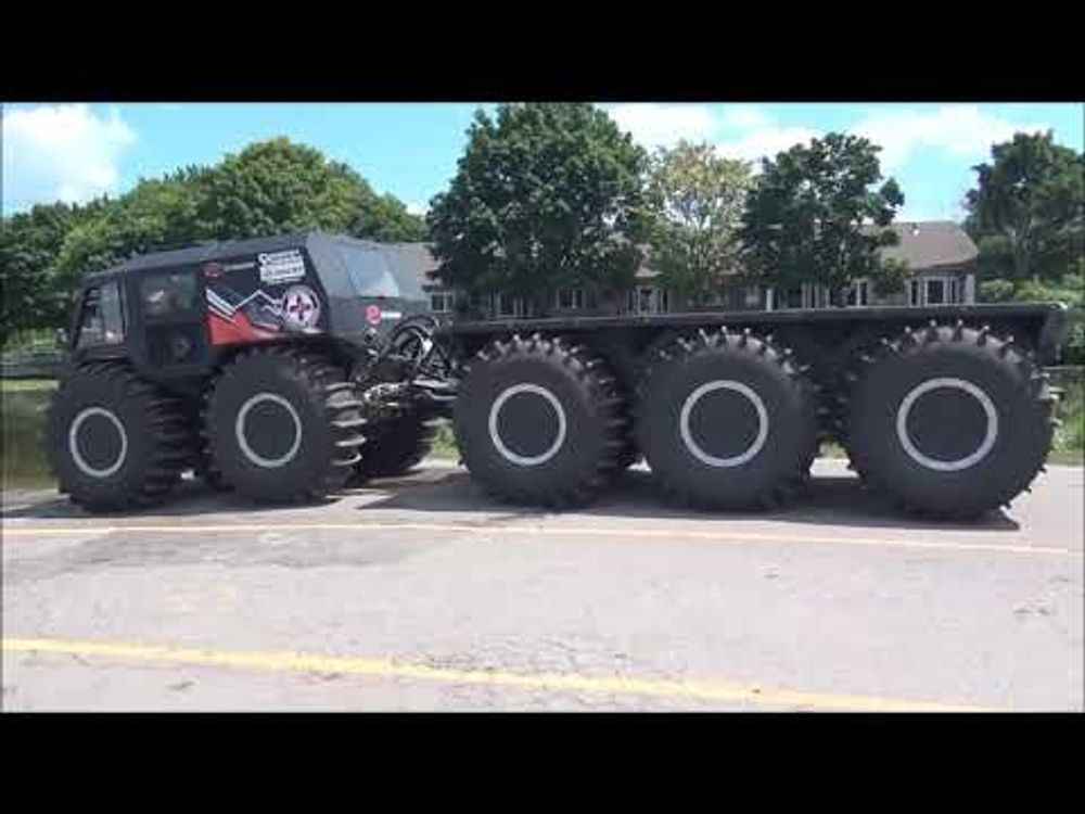 Rescue Vehicles and Robots Live Trials. Port Perry, Ontario, Canada.