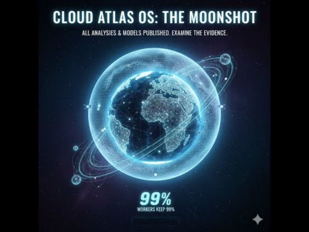 Cloud Atlas OS: A Collective Moonshot Where 99% Goes to the People