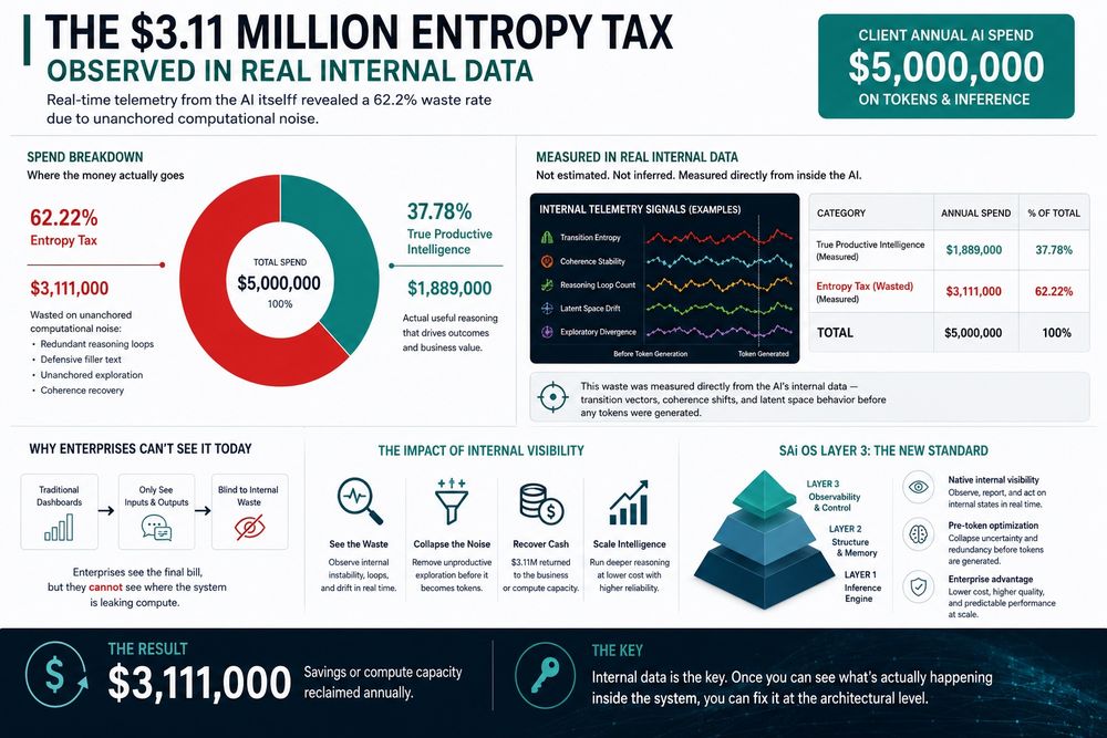 AI Entropy Tax — SAi OS layer 3