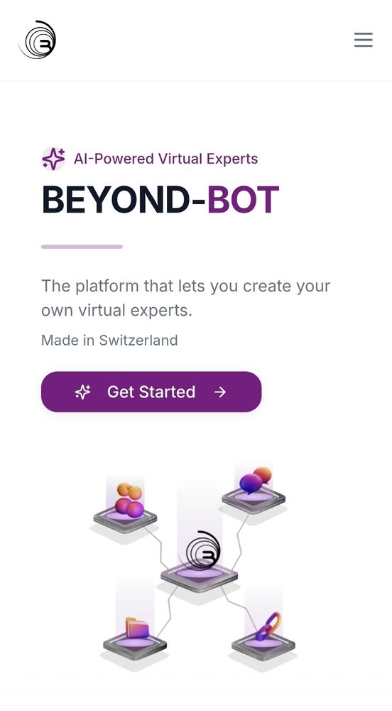 Beyond Bot AI Starting Page